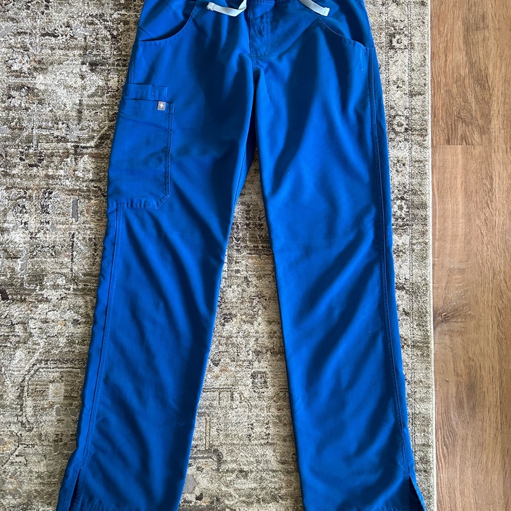 Figs Women's Royal Blue Scrub Pants